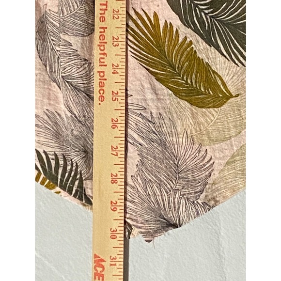 Easel Los Angeles Tank‎ Top Crochet Palm Leaf Sleeveless Casual Summer Blouse - Picture 7 of 13